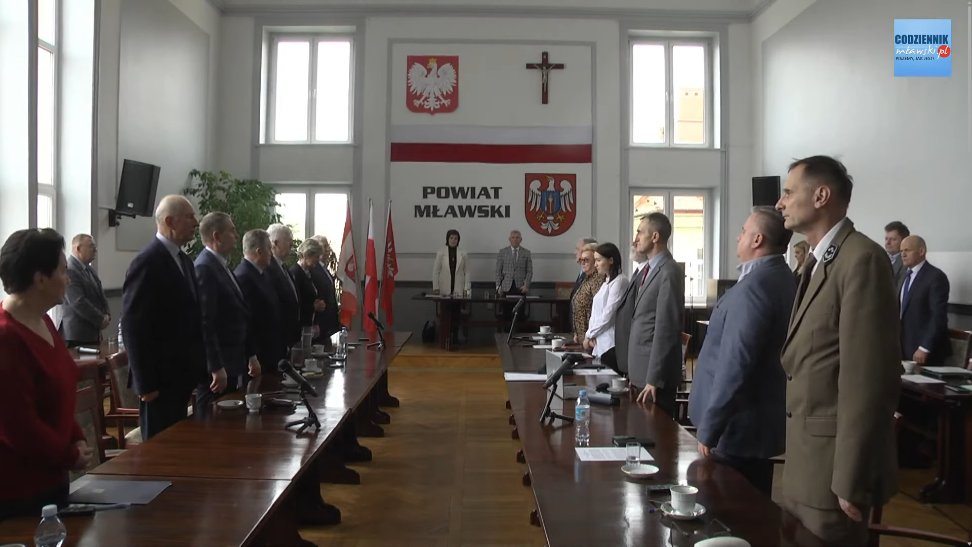 LX sesja Rady Powiatu Mławskiego 14.03.2024 r.